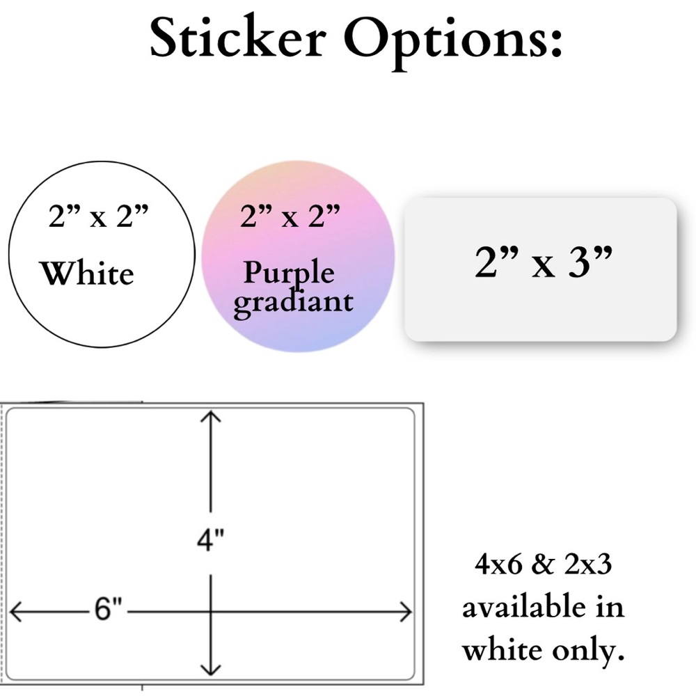 BUY NOW 200 Custom Thank You‎ QR Stickers Mix & Match - Picture 4 of 15
